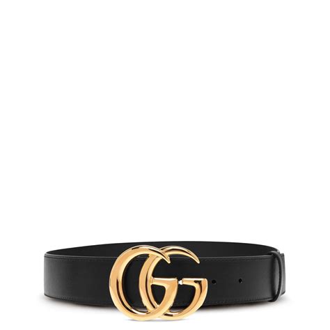 https www.ssense.com gucci belt|Gucci: Black GG Marmont Belt .